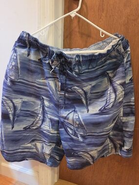 Nautica Blue Wave Swim Trunks